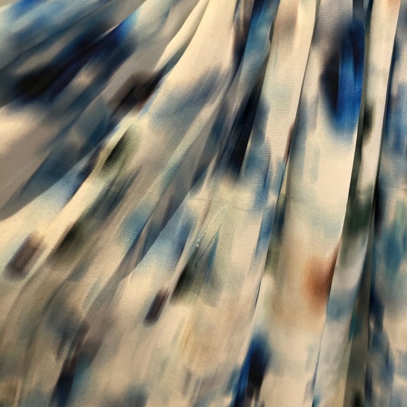 ✨SOLD✨ Stunning Reiss Giselle Watercolour Printer Dress - Picture 3 of 11